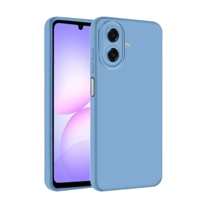 Samsung Galaxy A07 4G First Silikon - Mavi