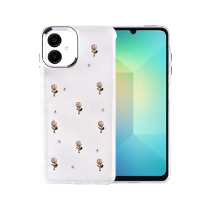 Samsung Galaxy A07 4G Fiyonk Desenli Kapak - Desen 6