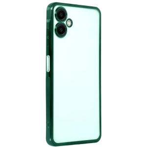 Samsung Galaxy A07 4G Lensli Silikon - Yeşil