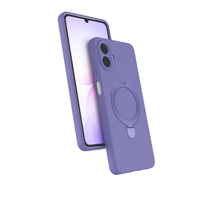 Samsung Galaxy A07 4G Regal Magsafe Standlı Kapak - Lila