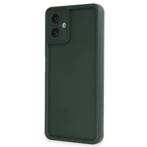 Samsung Galaxy A07 4G Viera Silikon - Koyu Yeşil