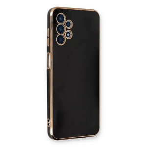 Samsung Galaxy A13 4G Kılıf Volet Silikon - Siyah