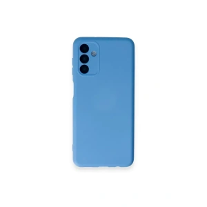 Samsung Galaxy A14 4G Kılıf Nano içi Kadife Silikon - Mavi