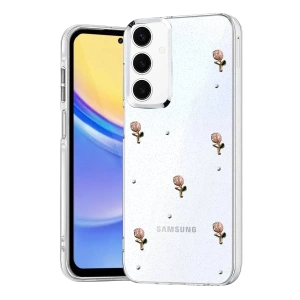 Samsung Galaxy A15 4G Fiyonk Desenli Kapak - Desen 6