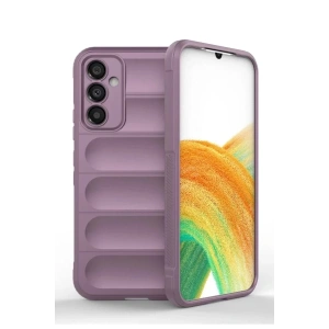 Samsung Galaxy A15 4G Kılıf Optimum Silikon - Mor