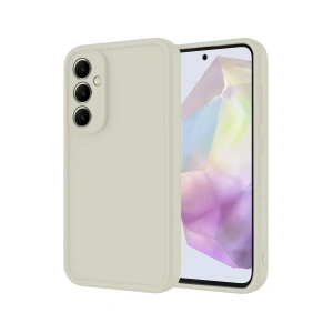 Samsung Galaxy A16 5G Kılıf Viera Silikon - Krem