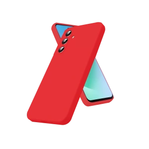 Samsung Galaxy A17 5G First Silikon - Kırmızı