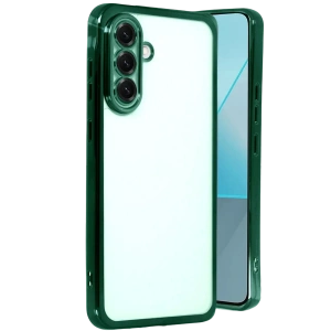 Samsung Galaxy A17 5G Lensli Silikon - Yeşil