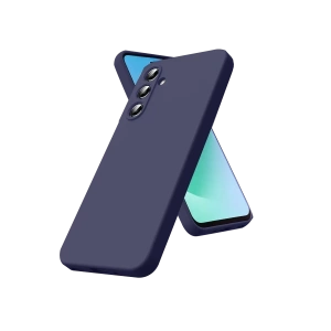 Samsung Galaxy A17 5G Nano içi Kadife Silikon - Lacivert