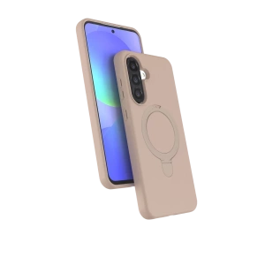 Samsung Galaxy A17 5G Regal Magsafe Standlı Kapak - Çöl Titanyum