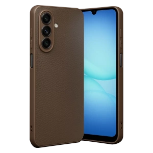 Samsung Galaxy A17 5G Thermax Silikon Kılıf - Kahverengi