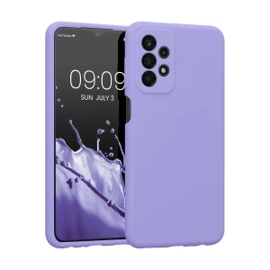 Samsung Galaxy A23 4G Kılıf First Silikon - Lila