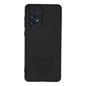 Samsung Galaxy A23 4G Kılıf Nano içi Kadife Silikon - Siyah