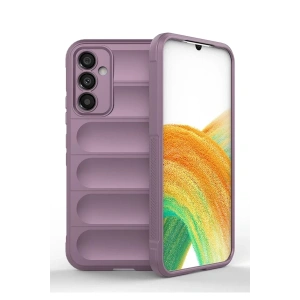 Samsung Galaxy A25 5G Kılıf Optimum Silikon - Mor