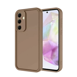 Samsung Galaxy A26 Kılıf Viera Silikon - Kahverengi