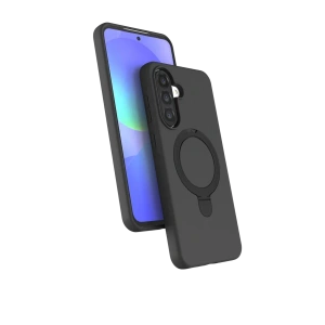 Samsung Galaxy A26 Regal Magsafe Standlı Kapak - Siyah