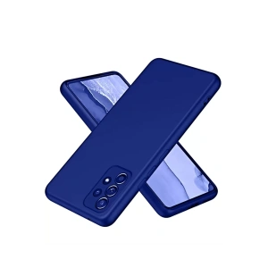 Samsung Galaxy A32 Kılıf First Silikon - Lacivert