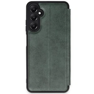 Samsung Galaxy A35 5G Kılıf Flip Cover - Koyu Yeşil