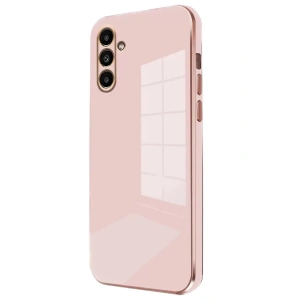 Samsung Galaxy A35 5G Kılıf Volet Silikon - Pembe