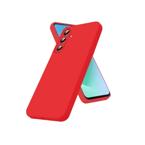 Samsung Galaxy A37 5G First Silikon - Kırmızı