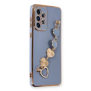 Samsung Galaxy A53 5G Kılıf Esila Silikon - Gri