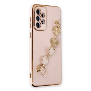 Samsung Galaxy A53 5G Kılıf Esila Silikon - Pudra