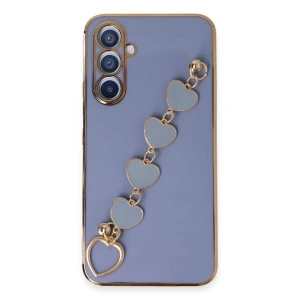 Samsung Galaxy A54 5G Kılıf Esila Silikon - Gri
