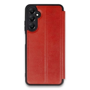 Samsung Galaxy A55 5G Kılıf Flip Cover - Kırmızı