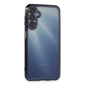 Samsung Galaxy A55 5G Kılıf Lensli Silikon - Mor