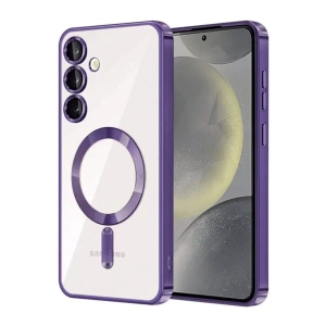Samsung Galaxy A55 5G Kross Magneticsafe Kapak - Mor