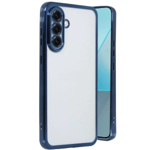 Samsung Galaxy A56 Kılıf Lensli Silikon - Lacivert