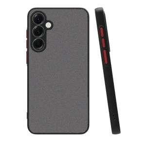 Samsung Galaxy A56 Kılıf Montreal Silikon Kapak - Siyah