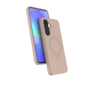 Samsung Galaxy A56 Regal Magsafe Standlı Kapak - Çöl Titanyum