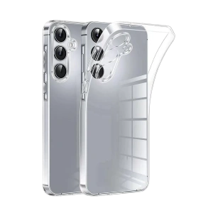 Samsung Galaxy A57 5G Lüx Şeffaf Silikon - Şeffaf
