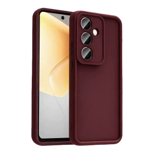 Samsung Galaxy A57 5G Viera Silikon - Bordo
