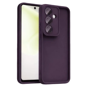 Samsung Galaxy A57 5G Viera Silikon - Mürdüm
