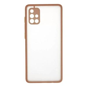 Samsung Galaxy A71 Kılıf Montreal Silikon Kapak - Pembe