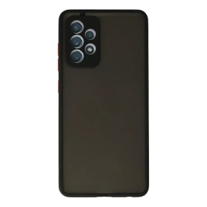 Samsung Galaxy A72 Kılıf Montreal Silikon Kapak - Siyah