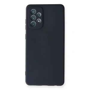 Samsung Galaxy A72 Kılıf Nano içi Kadife Silikon - Lacivert