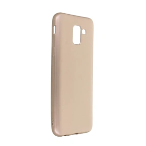 Samsung Galaxy J6 Kılıf First Silikon - Gold