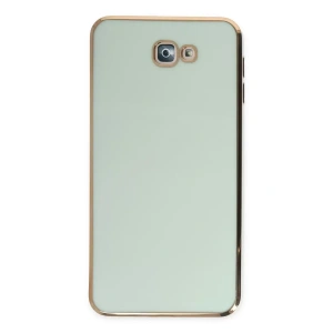 Samsung Galaxy J7 Prime Kılıf Volet Silikon - Açık Yeşil