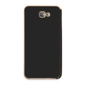 Samsung Galaxy J7 Prime Kılıf Volet Silikon - Siyah