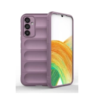 Samsung Galaxy M14 5G Kılıf Optimum Silikon - Mor