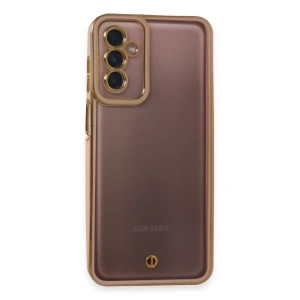 Samsung Galaxy M23 Kılıf Liva Lens Silikon - Pudra