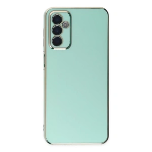 Samsung Galaxy M23 Kılıf Volet Silikon - Açık Yeşil