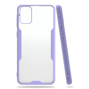 Samsung Galaxy M31 Kılıf Platin Silikon - Lila