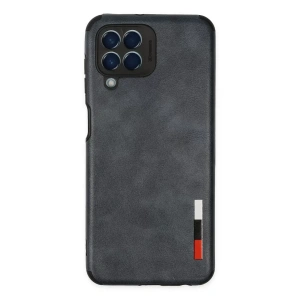 Samsung Galaxy M33 Kılıf Loop Deri Silikon - Lacivert