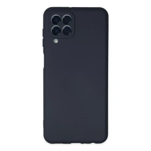 Samsung Galaxy M33 Kılıf Nano içi Kadife Silikon - Lacivert