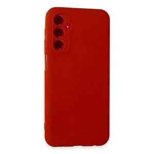 Samsung Galaxy M34 5G Kılıf First Silikon - Kırmızı