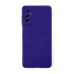 Samsung Galaxy M52 5G Kılıf Nano içi Kadife Silikon - Mor